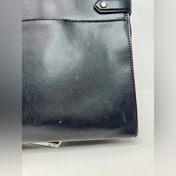 Kate Spade Staci Medium Satchel in black made from Saffiano leather - Picture 5 of 14